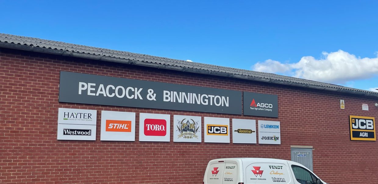 Peacock and Binnington parts centre